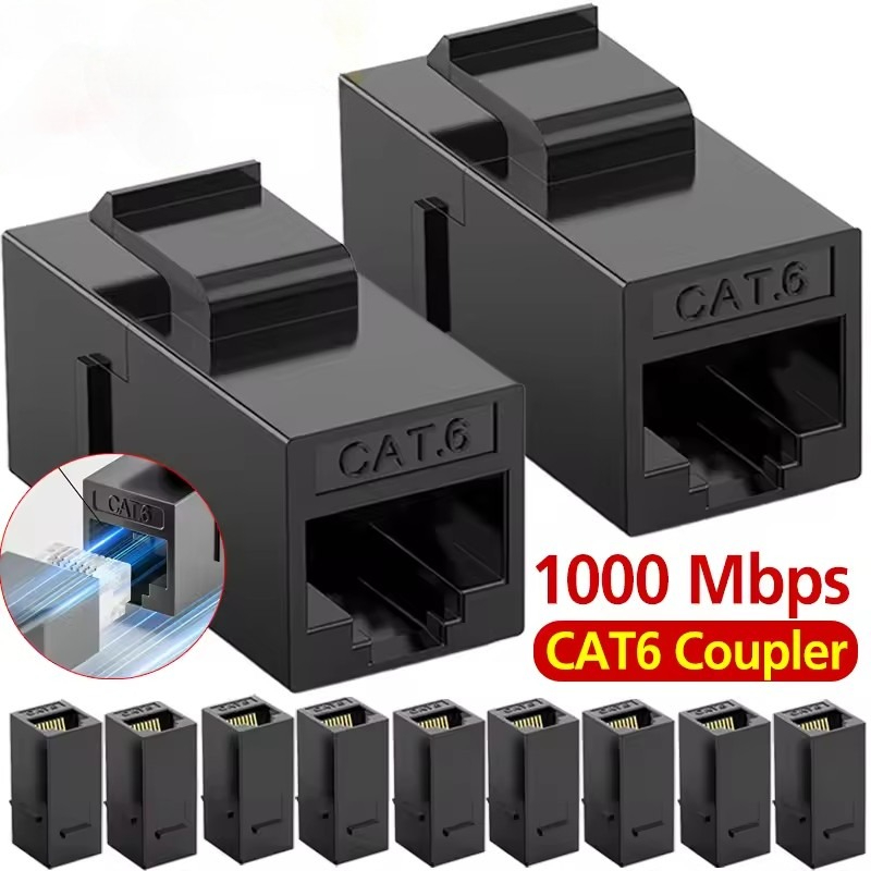 Rj45 Jack - RJ45 Cat6 Keystone Kuplör İnternet CAT