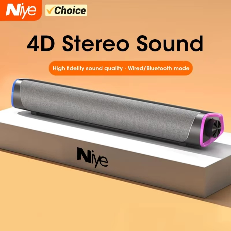 Speaker Wire - Yeni Kablolu Bluetooth Hoparlör Bar Stereo