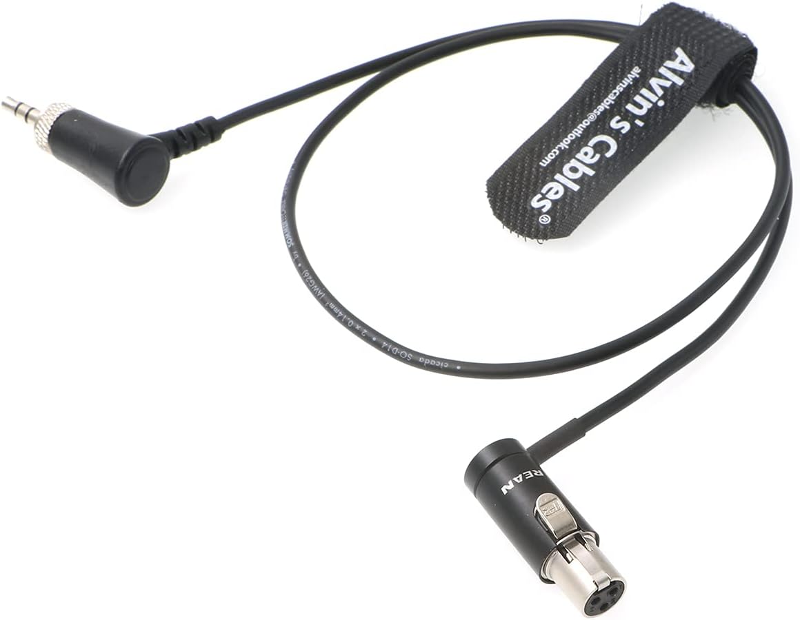 Trs Cable - Düşük Profilli Ses Kablosu TA3F Mini-XLR