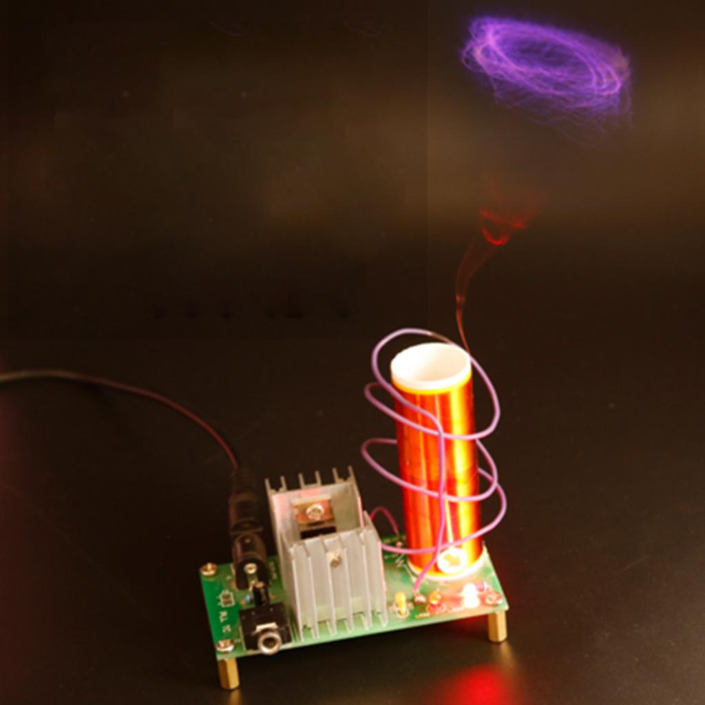 Diy Speaker - Küçük Müzikal Tesla Bobini Plazma Hoparlör