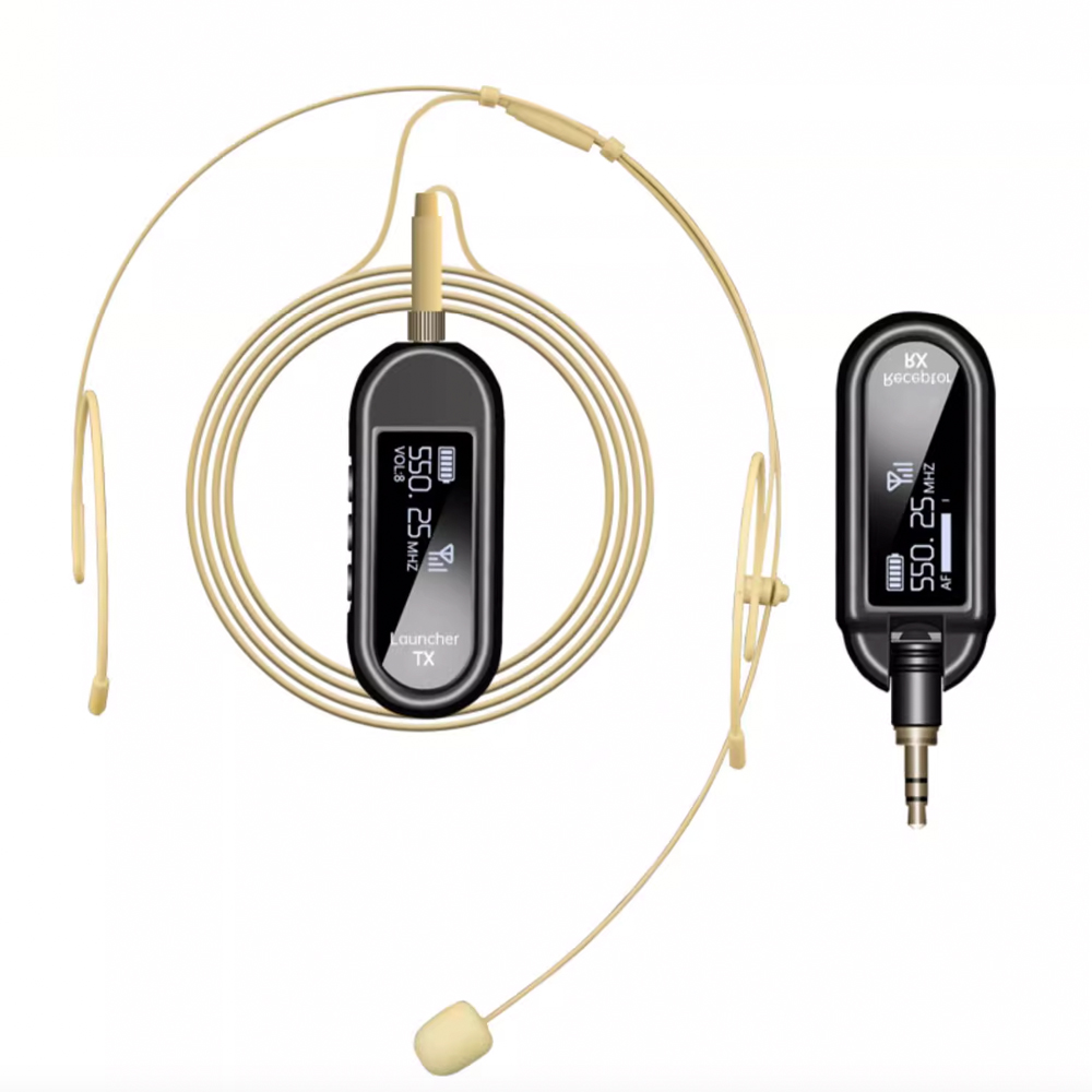 Microphone Capsule - UHF Kablosuz Kulaklık Mikrofonu, Cilt Tonuna