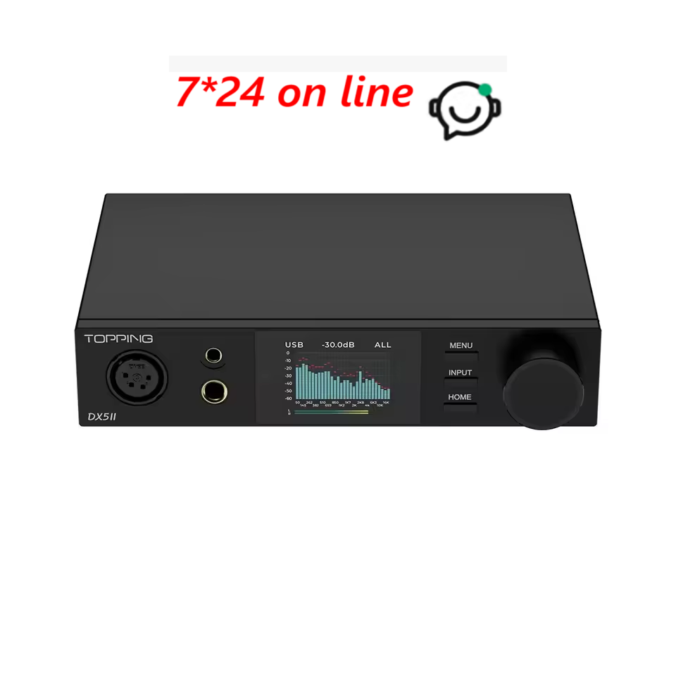Headphone Amplifier - TOPPING DX5 II Tam Dengeli DAC
