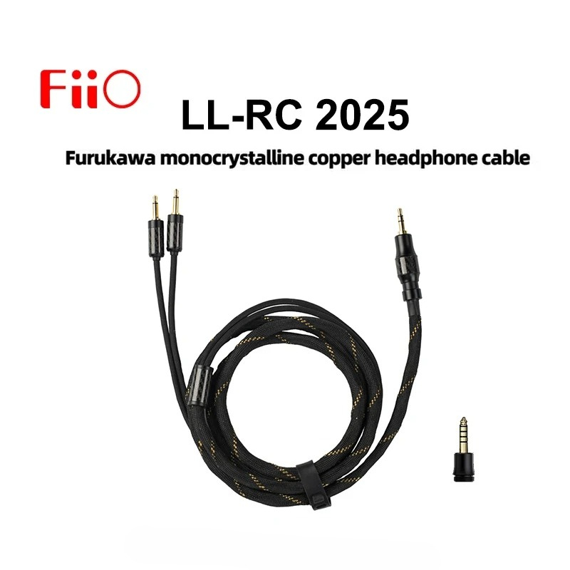 Audio Cable Rca - FIIO LL-RC 2025 Kulaklık Kablosu, Monokristal