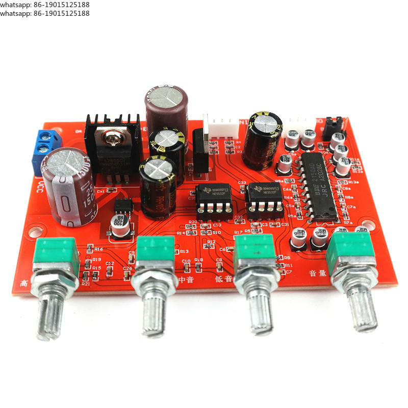 Volume Control Board - NE5532 Ton Ön Amplifikatör Ses Kartı