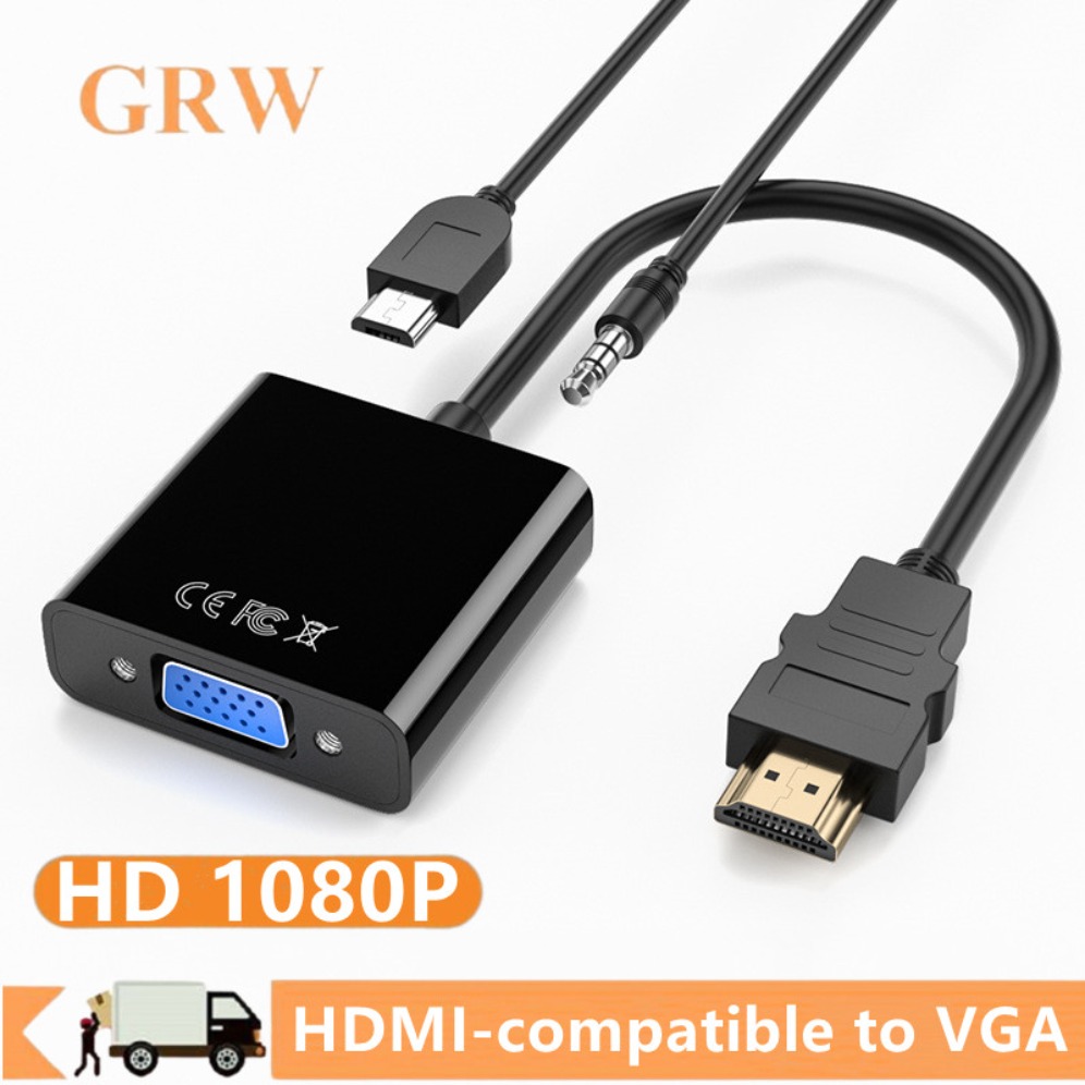 Mdi Cable - 1080 P HDMI uyumlu VGA Adaptör