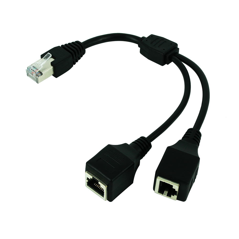 Rj45 Jack - RJ45 1 Erkek 2 Kadın LAN