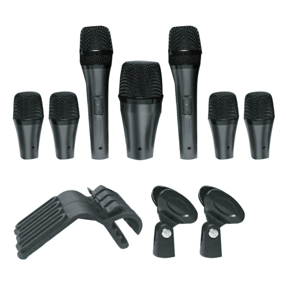 Condenser Microphone Kit - Dmk7 Davul Mikrofon Seti Taşıma Çantası