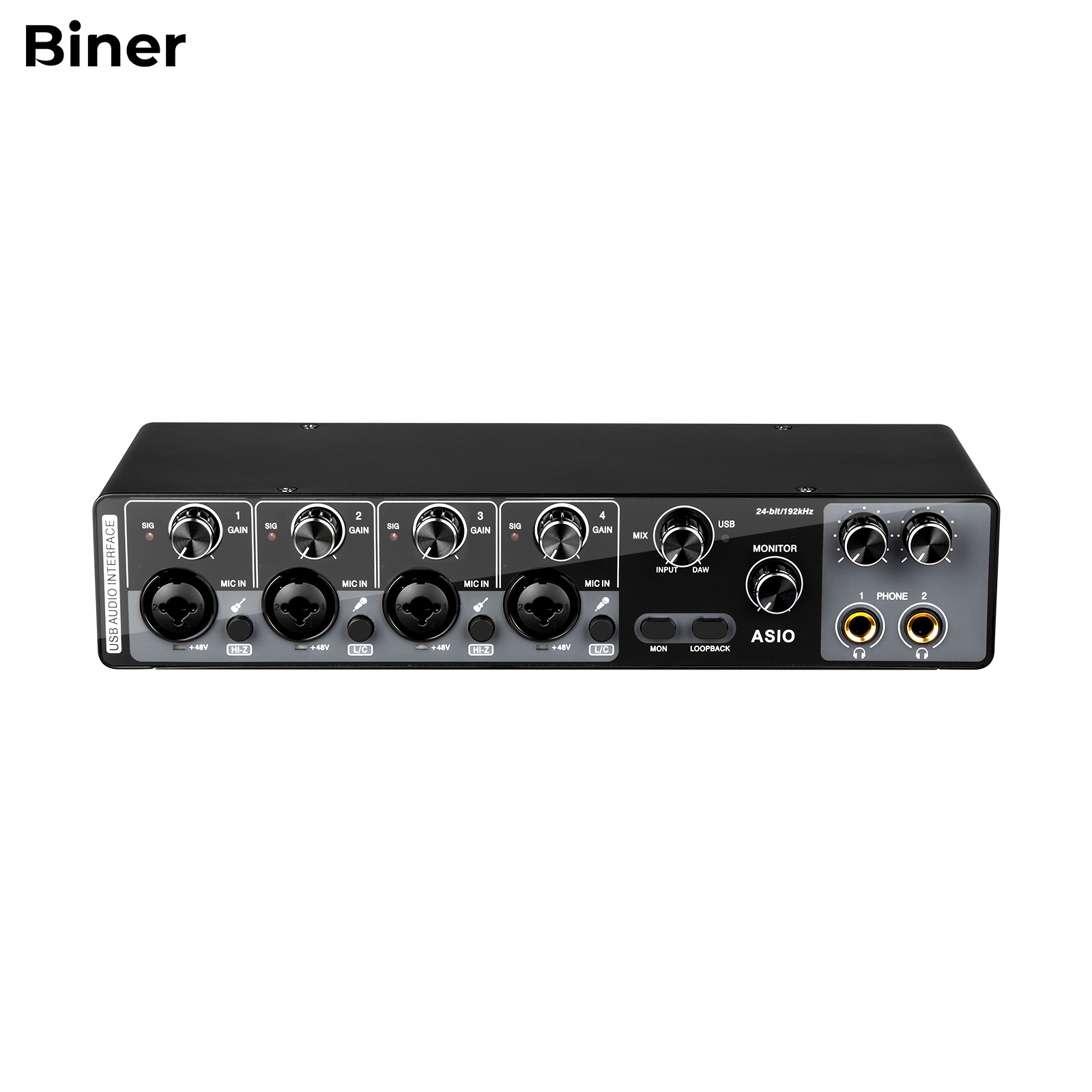 Audio Interface - Fabrika Fiyatları MQ44 Profesyonel 24bit 192kHz