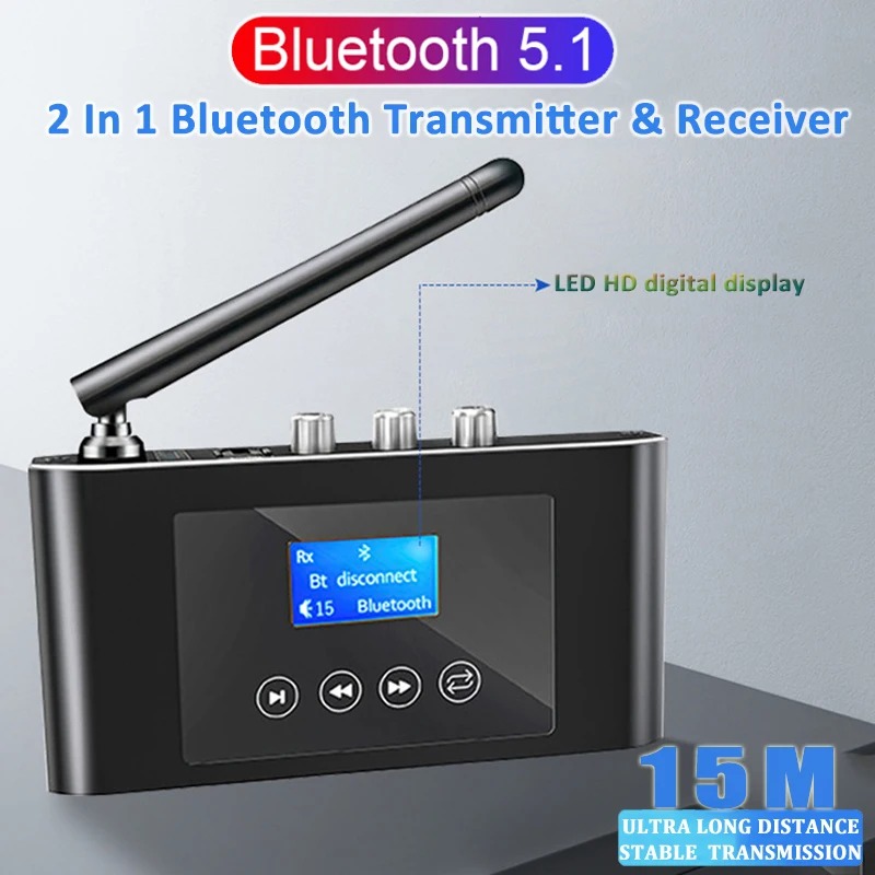 Headphone Amplifier - 2'si 1 Arada Uzun Menzilli Bluetooth