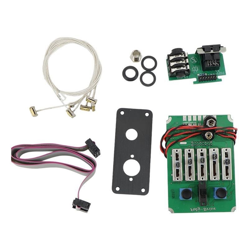 Passive Preamp - CGDS-Piezo 5 Bantlı EQ Akustik Gitar