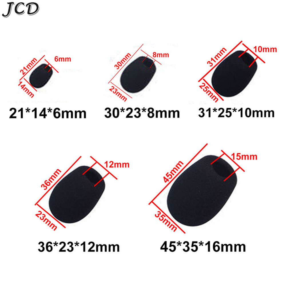 Microphone Capsule - JCD Köpük Mini Mikrofon Kapakları Mikrofon