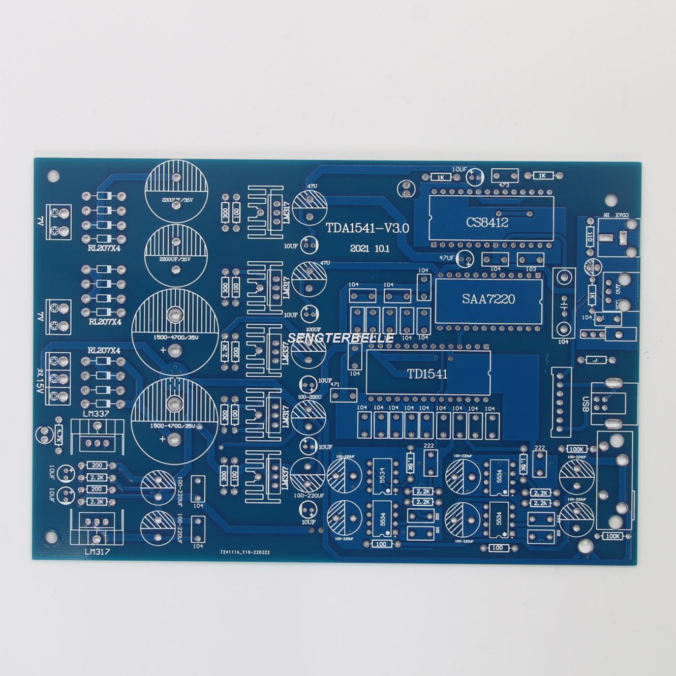 HiFi 1PC TDA1541+CS8412 Stereo - Dac Board incelemesi ve fiyatı