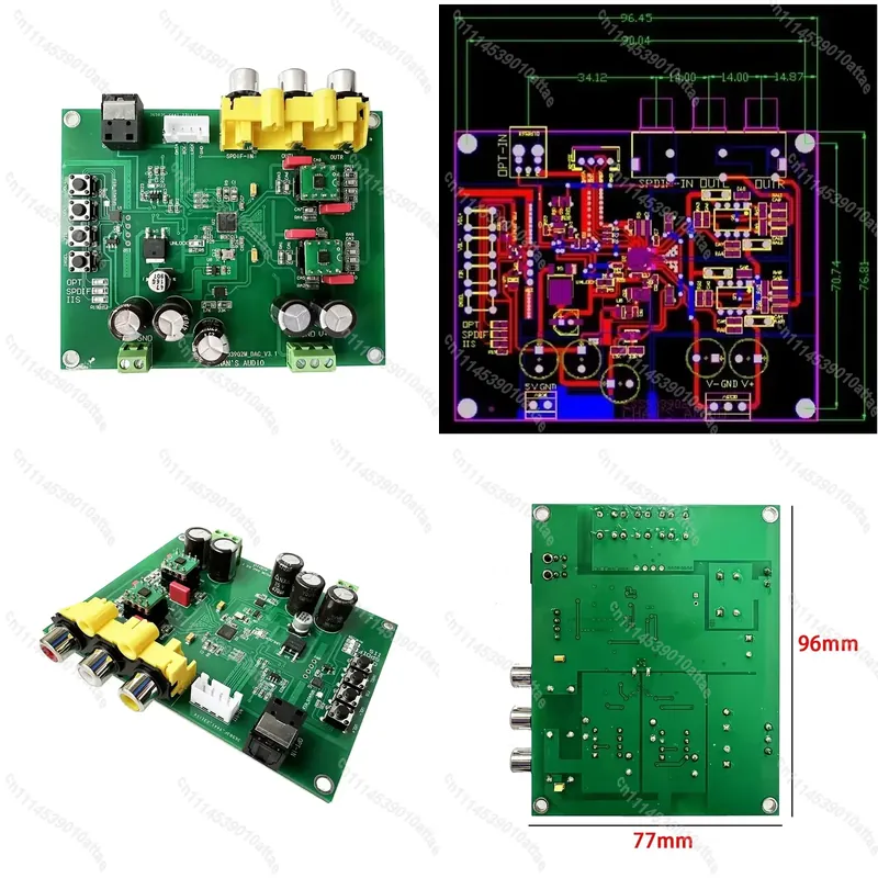 ESS9039Q2M DAC Dekoder Kartı D - Volume Control Board incelemesi ve fiyatı