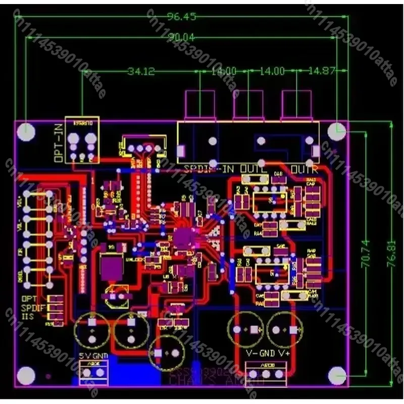 ESS9039Q2M DAC Dekoder Kartı D - Volume Control Board incelemesi ve fiyatı