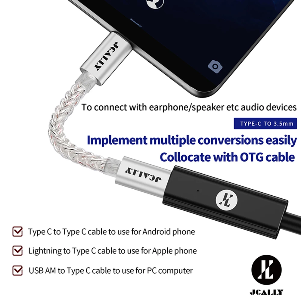 JCALLY AP7 Taşınabilir DAC Amp - Headphone Amplifier incelemesi ve fiyatı