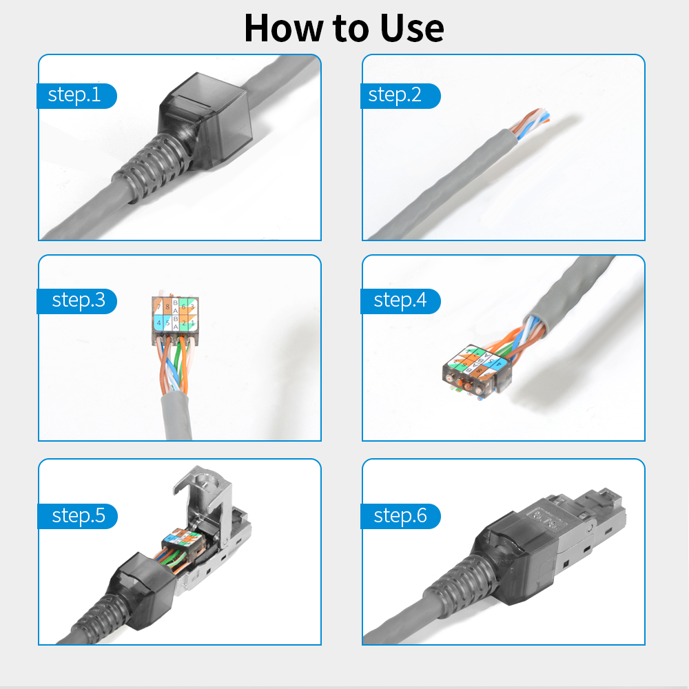 Cat6A/Cat6 Koruyuculu, Alet Ge - Rj45 Jack incelemesi ve fiyatı