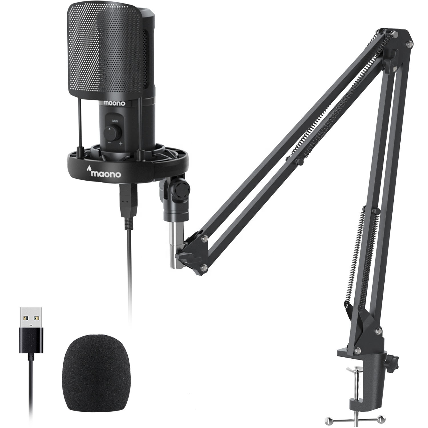 MAONO Profesyonel Mikrofon Set - Condenser Microphone Kit incelemesi ve fiyatı