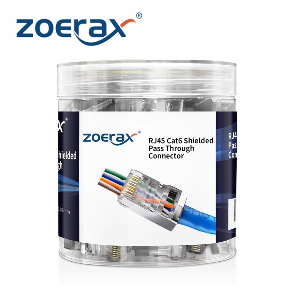 ZoeRax 100 adet Korumalı RJ45  - Rj45 Jack incelemesi ve fiyatı
