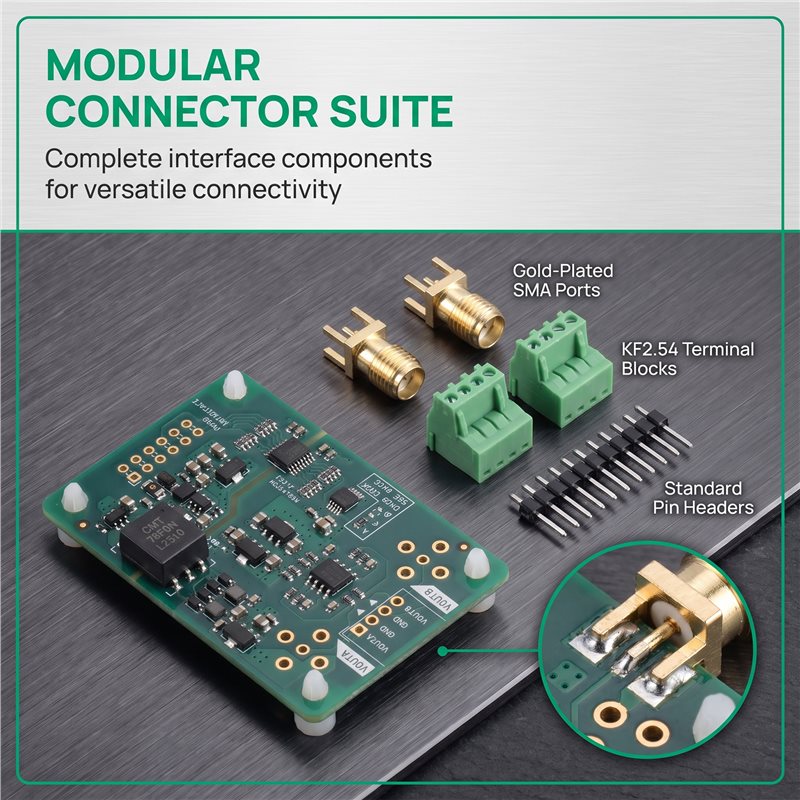 DAC8563 16-Bit İzole Çift Kana - Dac Board incelemesi ve fiyatı
