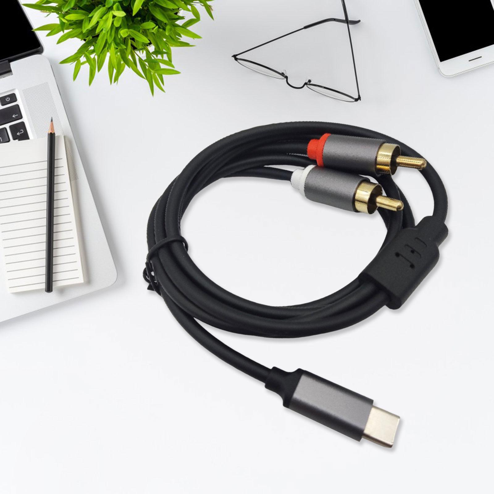 USB C - RCA Stereo Ses Kablosu - Audio Cable Rca incelemesi ve fiyatı