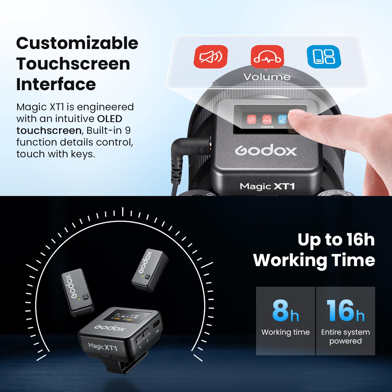 GODOX Magic XT1 Kablosuz Yaka  - Condenser Microphone Kit incelemesi ve fiyatı