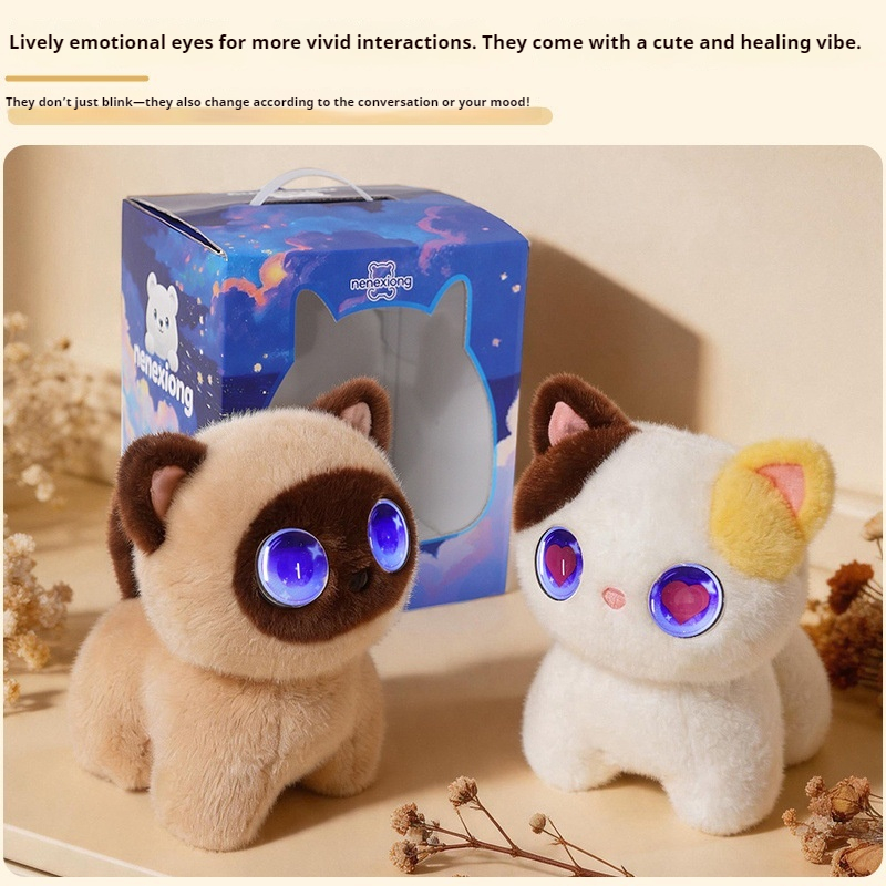 AI Smart Meow Cat Plush Toy In - Woofer incelemesi ve fiyatı
