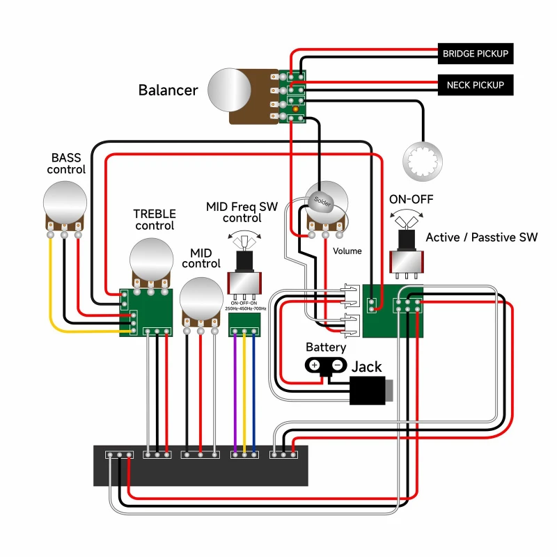Önceden kablolanmış, 3 bantlı  - Passive Preamp incelemesi ve fiyatı