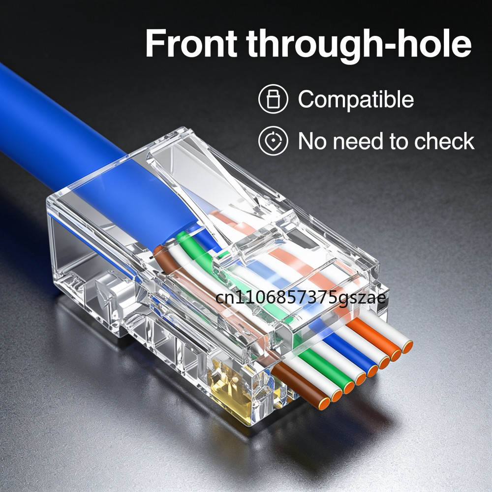 10/50/100 ADET CAT6 Delikli Kr - Rj45 Jack incelemesi ve fiyatı