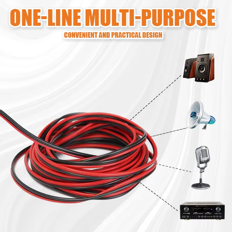Kırmızı ve Siyah 5/10m Hoparlö - Audio Jumper Wire incelemesi ve fiyatı