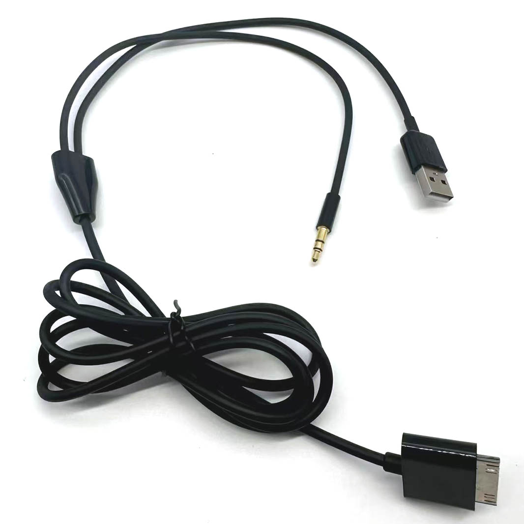 1 adet 30Pin - 3.5mm Araba AUX - Audio Jumper Wire incelemesi ve fiyatı