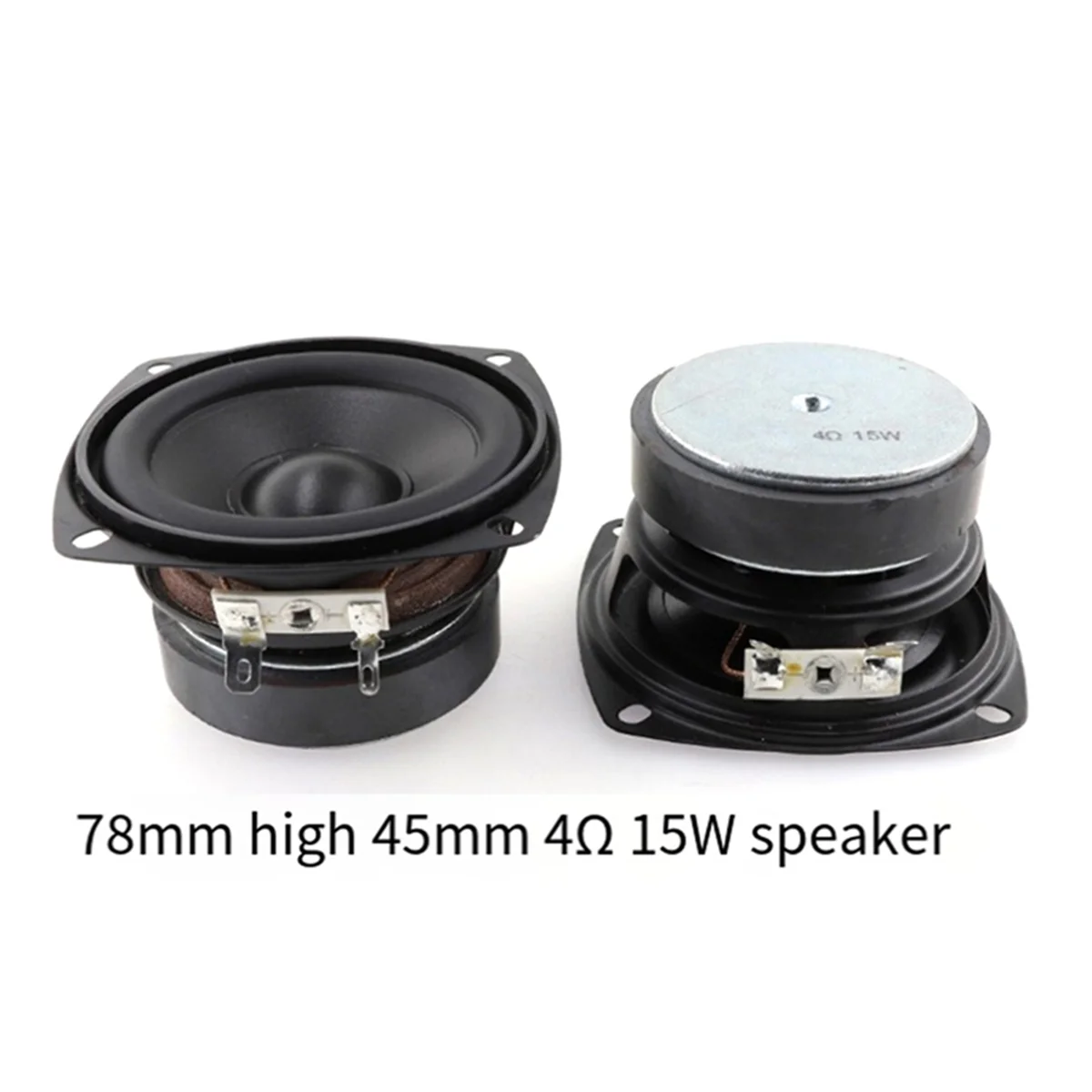 YENİ 2 adet 78MM 4Ohm 15W Subw - Diy Speaker incelemesi ve fiyatı